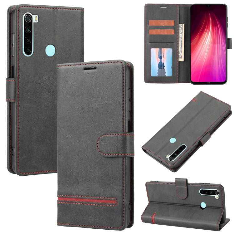 For Xiaomi Redmi Note 8 Classic Wallet Flip Leather Phone Case
