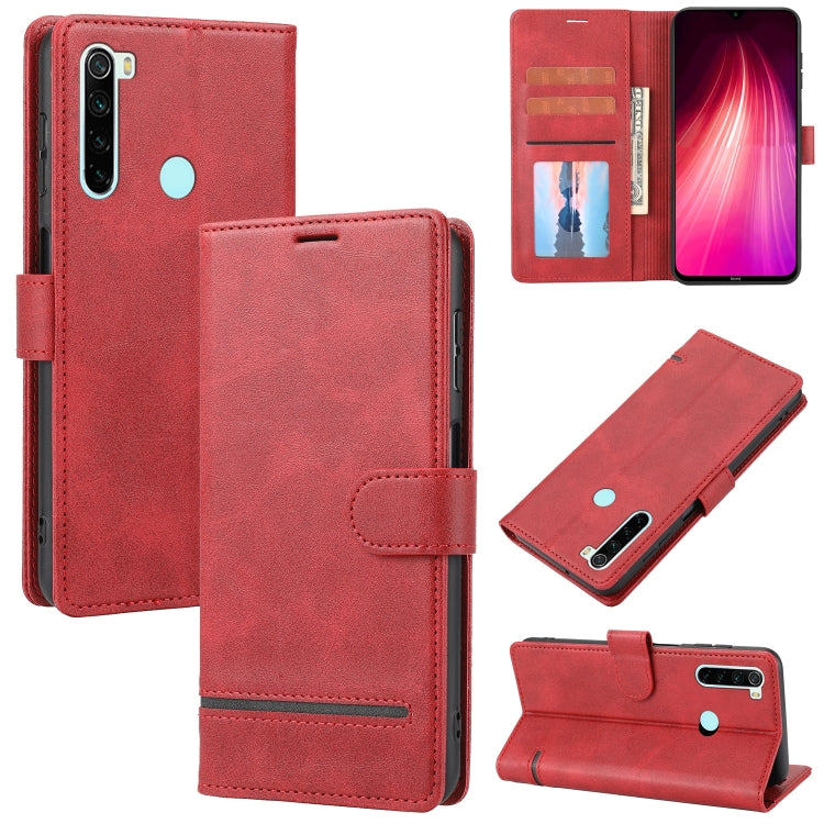 For Xiaomi Redmi Note 8 Classic Wallet Flip Leather Phone Case