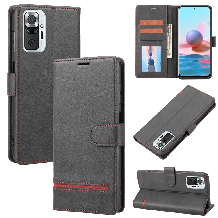 For Xiaomi Redmi Note 10 Pro 4G / 10 Pro Max Classic Wallet Flip Leather Phone Case