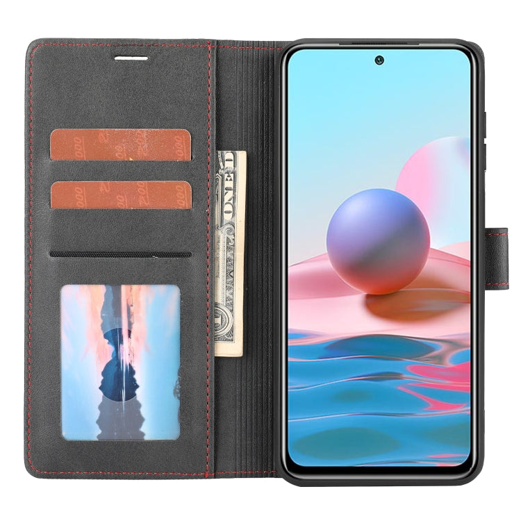 For Xiaomi Redmi Note 10 / 10S Classic Wallet Flip Leather Phone Case