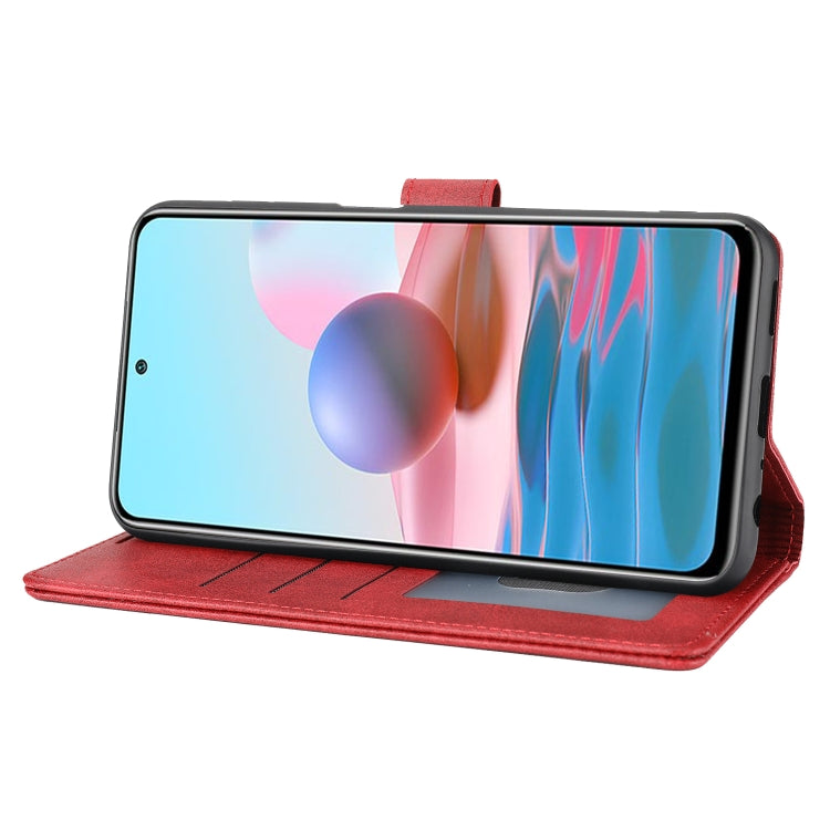 For Xiaomi Redmi Note 10 / 10S Classic Wallet Flip Leather Phone Case