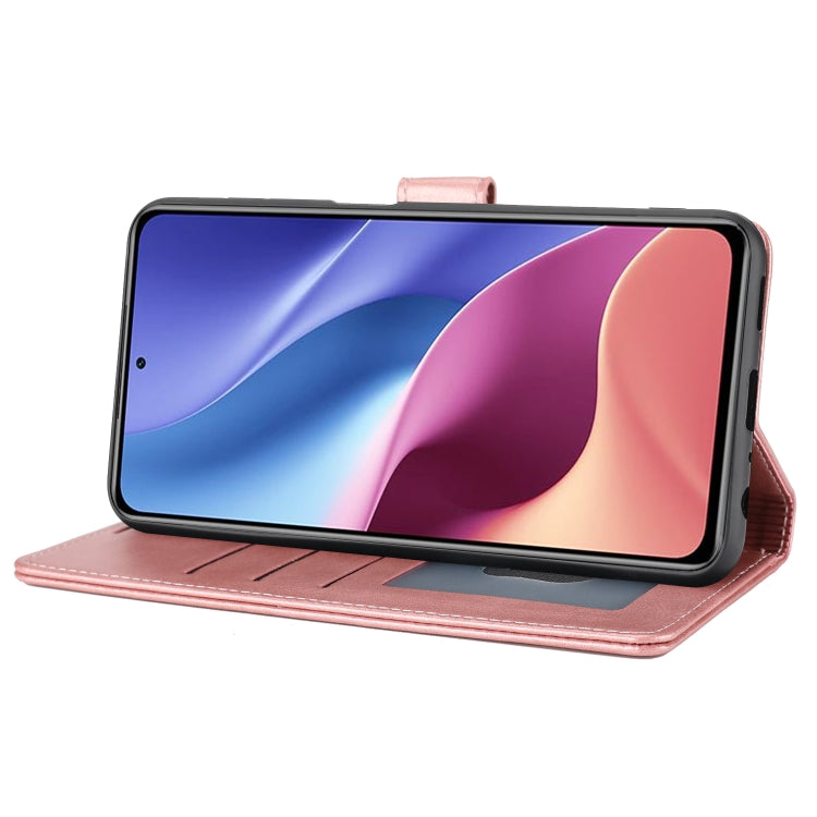 For Xiaomi Poco F3 / K40 / K40 Pro Classic Wallet Flip Leather Phone Case