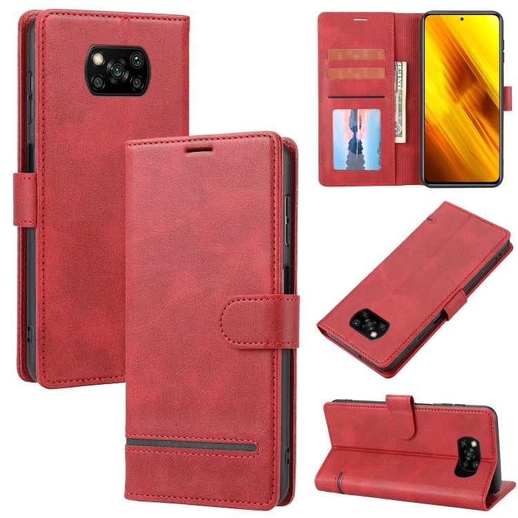 For Xiaomi Poco X3 NFC Classic Wallet Flip Leather Phone Case