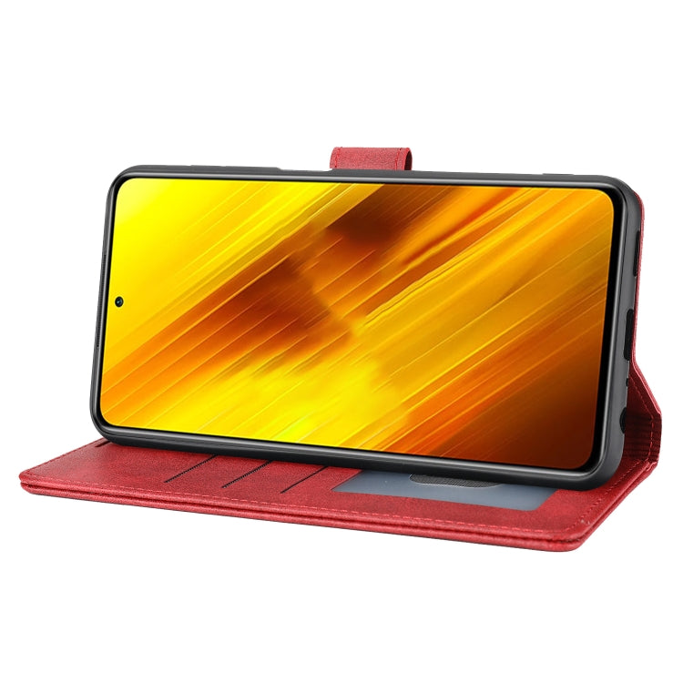 For Xiaomi Poco X3 NFC Classic Wallet Flip Leather Phone Case