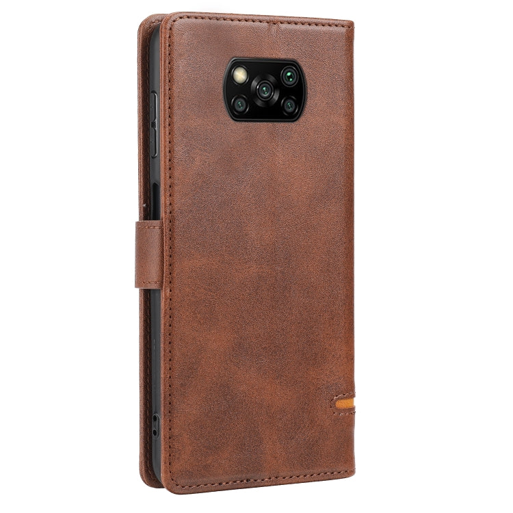 For Xiaomi Poco X3 NFC Classic Wallet Flip Leather Phone Case