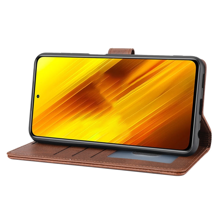 For Xiaomi Poco X3 NFC Classic Wallet Flip Leather Phone Case