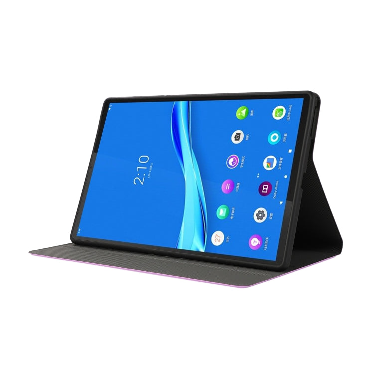 For Lenovo Tab M10 Plus 10.6 3rd Gen 2022 Voltage Craft Texture TPU Flip Leather Tablet Case