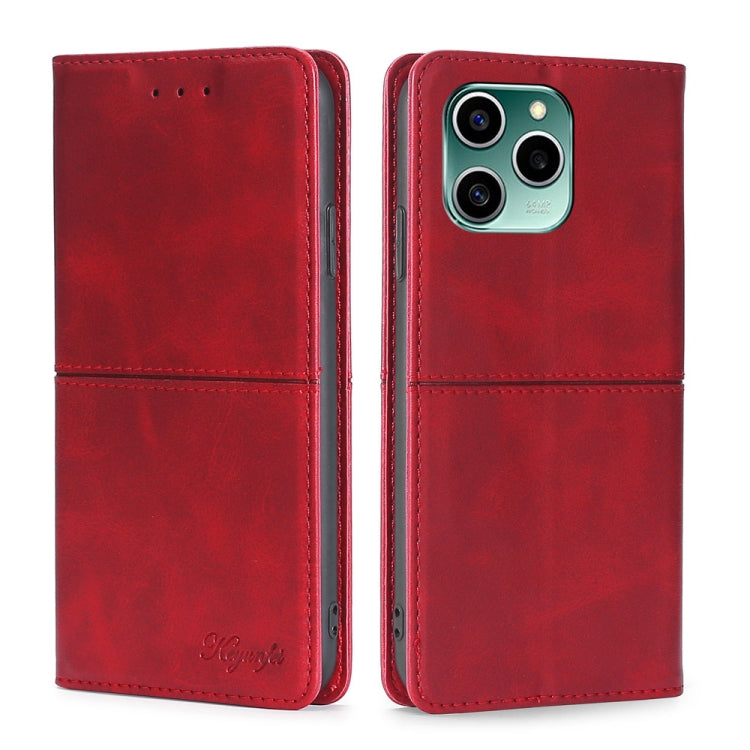 For Honor 60 SE Cow Texture Magnetic Horizontal Flip Leather Phone Case