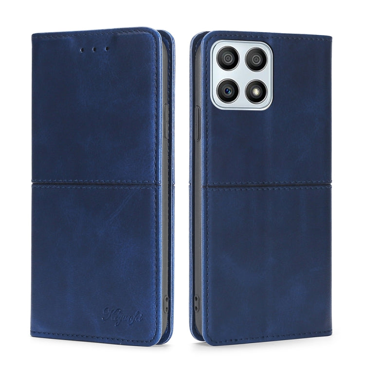 For Honor X30i Cow Texture Magnetic Horizontal Flip Leather Phone Case