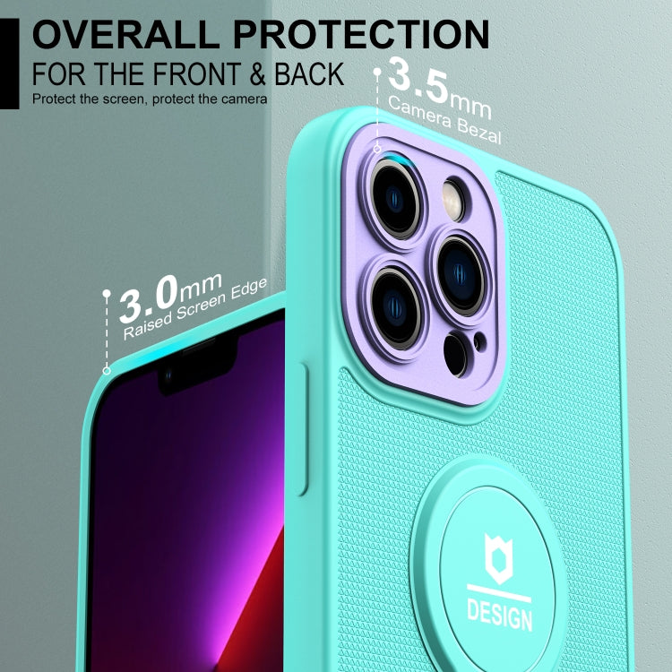 For iPhone 12 Pro Small Tail Holder TPU+PC Phone Case