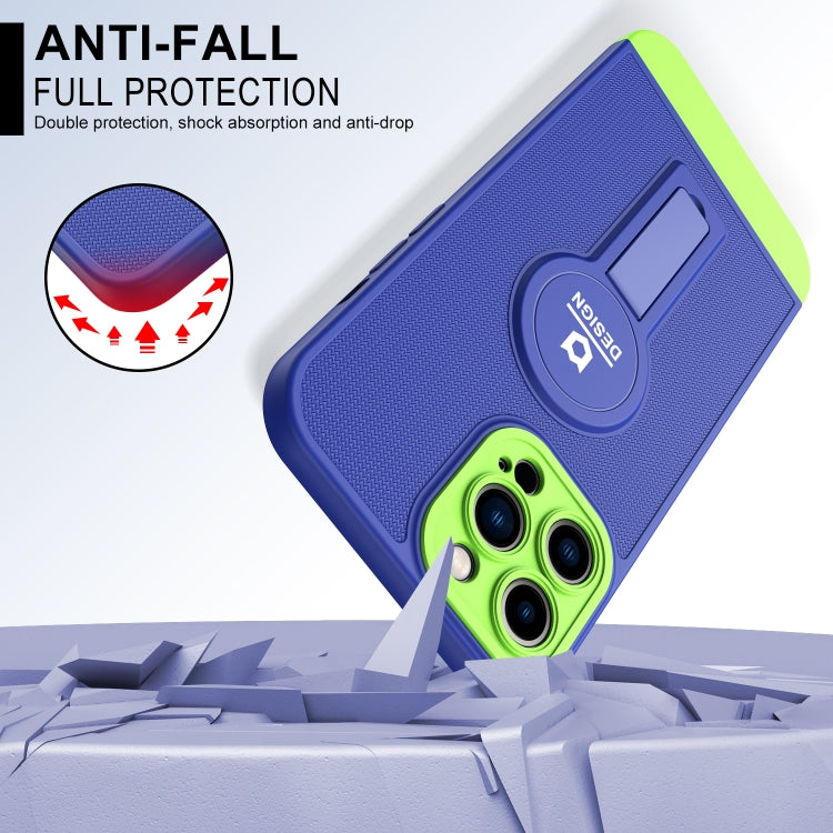 For iPhone 12 Pro Max Small Tail Holder TPU+PC Phone Case