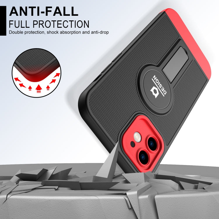 For iPhone 11 Small Tail Holder TPU+PC Phone Case