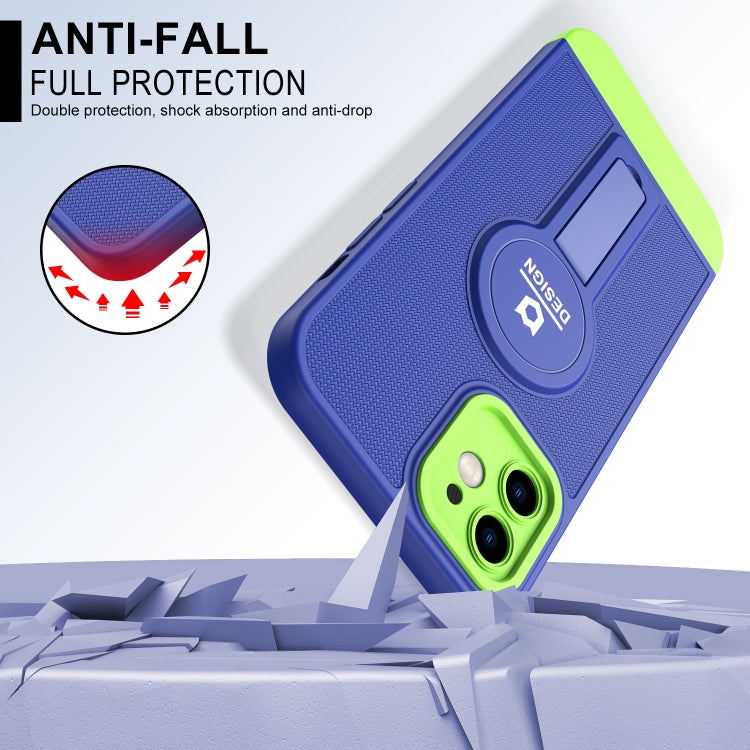 For iPhone 11 Small Tail Holder TPU+PC Phone Case