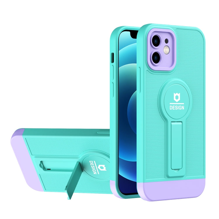 For iPhone 11 Small Tail Holder TPU+PC Phone Case