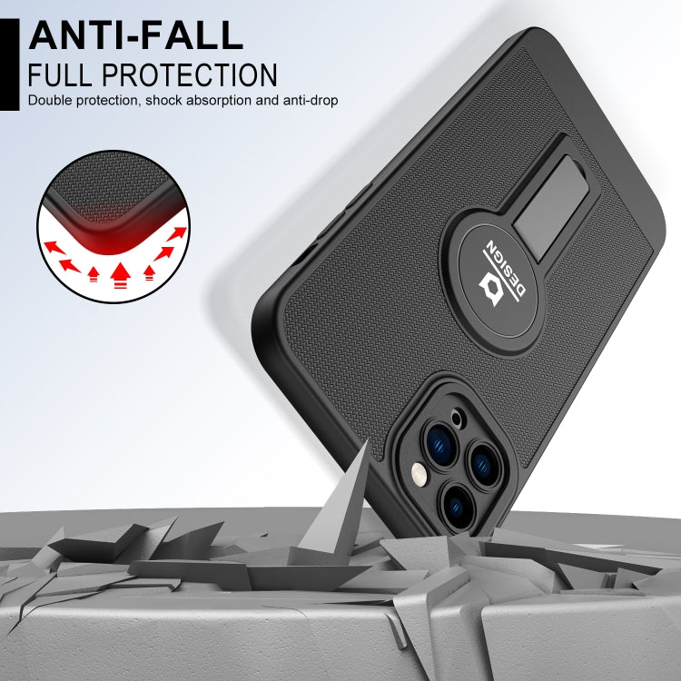 For iPhone 11 Pro Small Tail Holder TPU+PC Phone Case