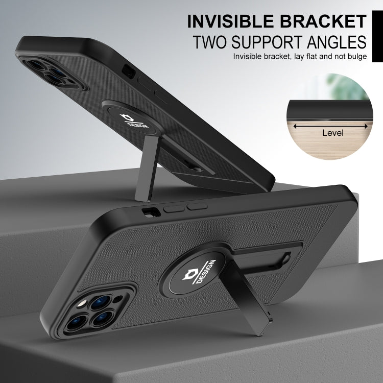 For iPhone 11 Pro Small Tail Holder TPU+PC Phone Case