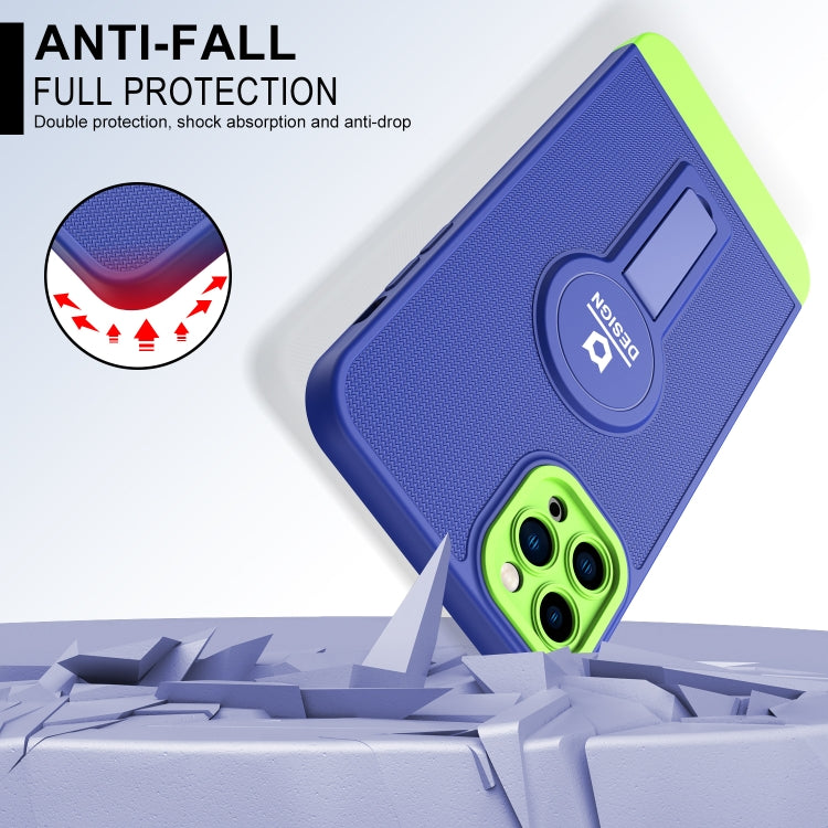 For iPhone 11 Pro Max Small Tail Holder TPU+PC Phone Case