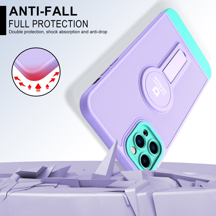 For iPhone 11 Pro Max Small Tail Holder TPU+PC Phone Case