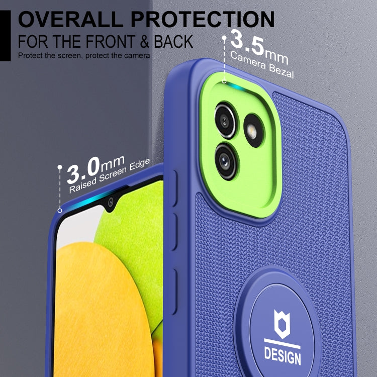 For Samsung Galaxy A03 164mm Small Tail Holder TPU+PC Phone Case