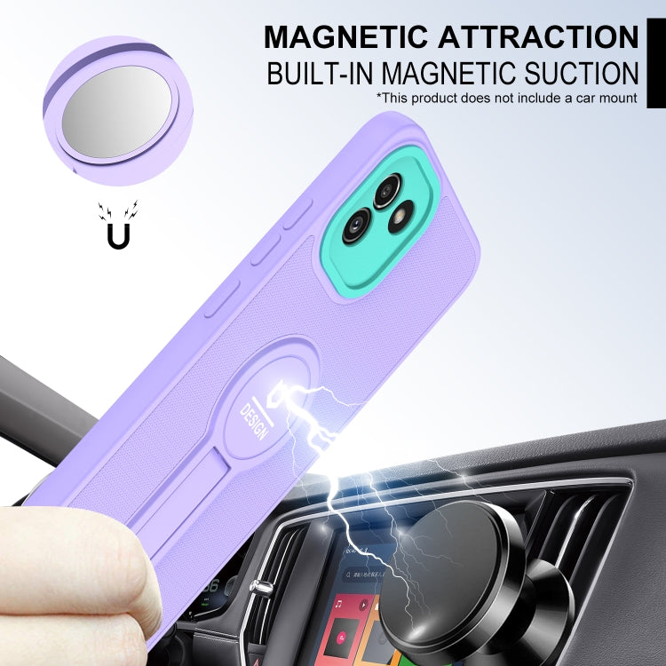 For Samsung Galaxy A03 164mm Small Tail Holder TPU+PC Phone Case