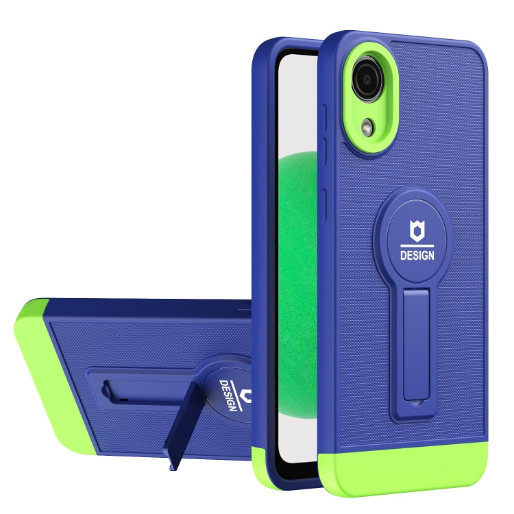 For Samsung Galaxy A03 Core Small Tail Holder TPU+PC Phone Case