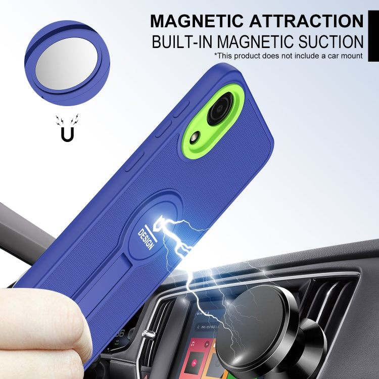 For Samsung Galaxy A03 Core Small Tail Holder TPU+PC Phone Case