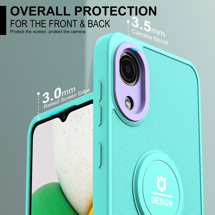 For Samsung Galaxy A03 Core Small Tail Holder TPU+PC Phone Case