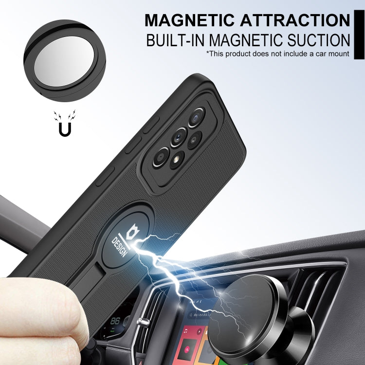 For Samsung Galaxy A13 4G Small Tail Holder TPU+PC Phone Case