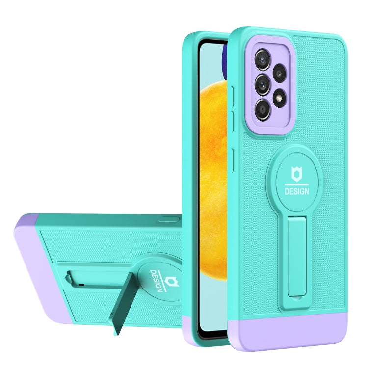 For Samsung Galaxy A13 4G Small Tail Holder TPU+PC Phone Case