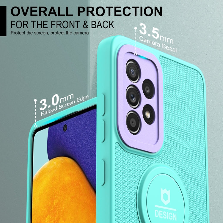 For Samsung Galaxy A13 4G Small Tail Holder TPU+PC Phone Case
