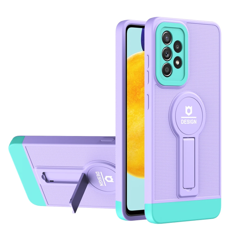 For Samsung Galaxy A13 4G Small Tail Holder TPU+PC Phone Case