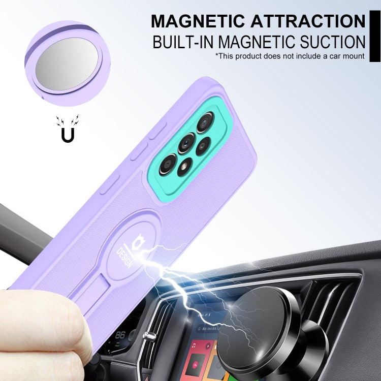 For Samsung Galaxy A13 4G Small Tail Holder TPU+PC Phone Case