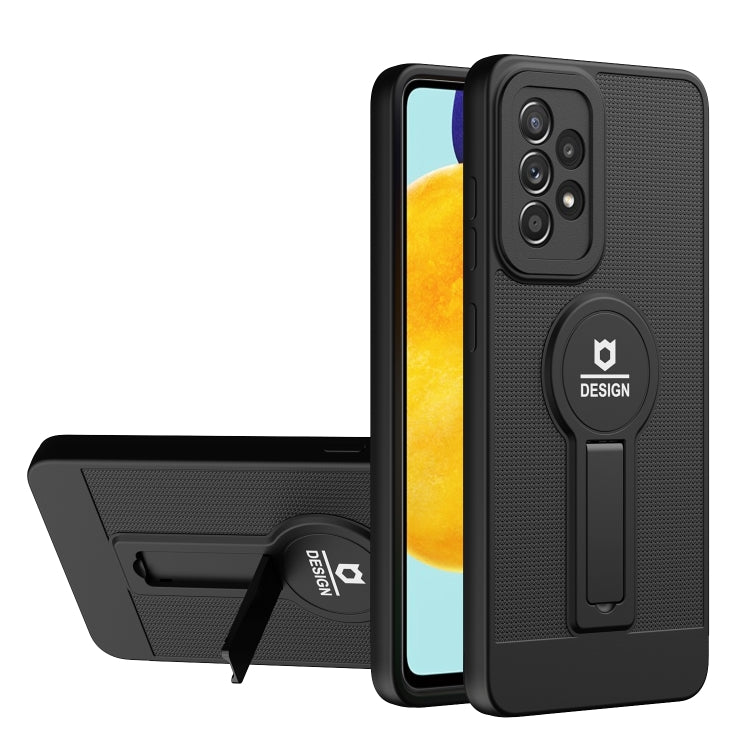 For Samsung Galaxy A23 4G Small Tail Holder TPU+PC Phone Case