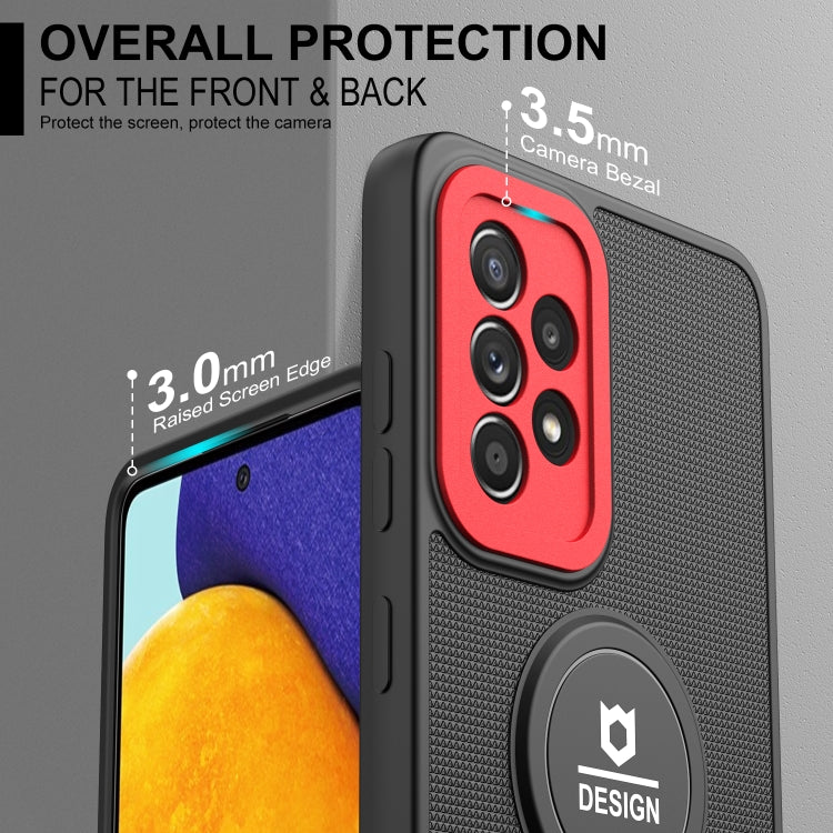 For Samsung Galaxy A23 4G Small Tail Holder TPU+PC Phone Case
