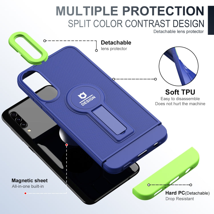 For Samsung Galaxy A50 / A30s / A50s Small Tail Holder TPU+PC Phone Case