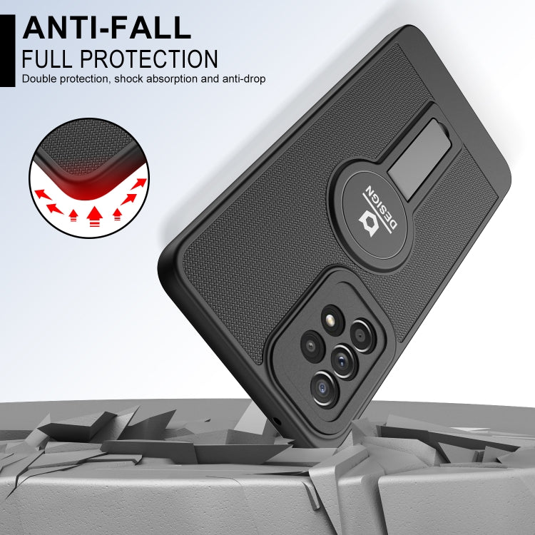 For Samsung Galaxy A53 5G Small Tail Holder TPU+PC Phone Case