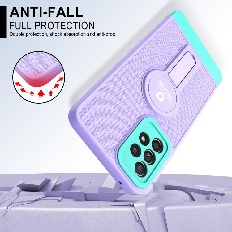 For Samsung Galaxy A53 5G Small Tail Holder TPU+PC Phone Case