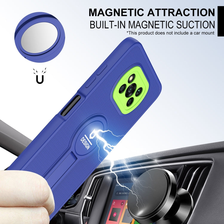 For Xiaomi Poco X3 / X3 Pro Small Tail Holder TPU+PC Phone Case