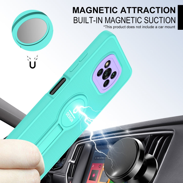 For Xiaomi Poco X3 / X3 Pro Small Tail Holder TPU+PC Phone Case