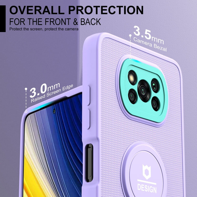 For Xiaomi Poco X3 / X3 Pro Small Tail Holder TPU+PC Phone Case