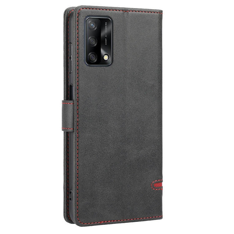 For OPPO A95 4G / A74 4G / F19 Classic Wallet Flip Leather Phone Case