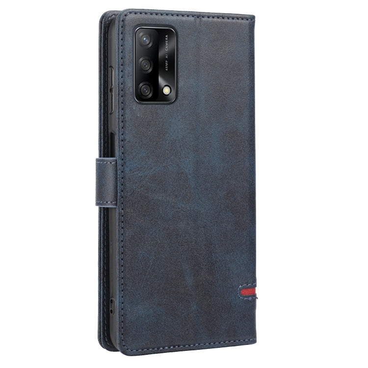 For OPPO A95 4G / A74 4G / F19 Classic Wallet Flip Leather Phone Case