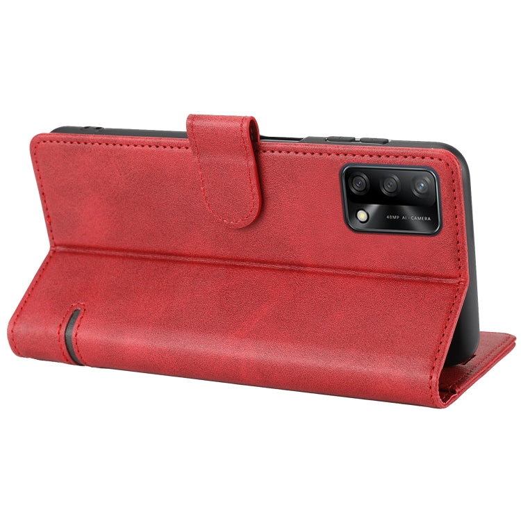 For OPPO A95 4G / A74 4G / F19 Classic Wallet Flip Leather Phone Case