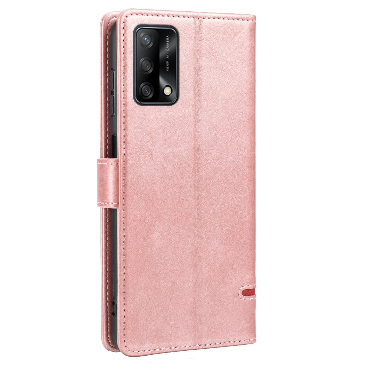 For OPPO A95 4G / A74 4G / F19 Classic Wallet Flip Leather Phone Case
