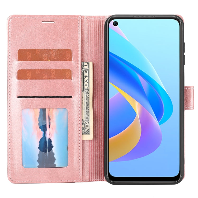 For OPPO A95 4G / A74 4G / F19 Classic Wallet Flip Leather Phone Case