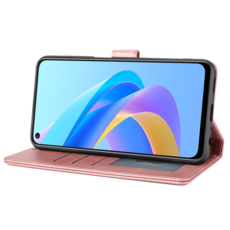 For OPPO A95 4G / A74 4G / F19 Classic Wallet Flip Leather Phone Case