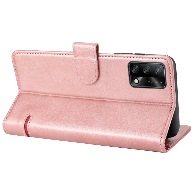 For OPPO A95 4G / A74 4G / F19 Classic Wallet Flip Leather Phone Case