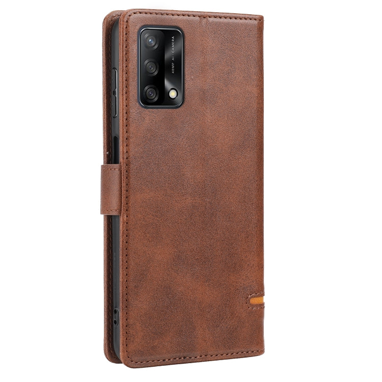 For OPPO A95 4G / A74 4G / F19 Classic Wallet Flip Leather Phone Case