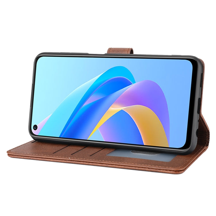 For OPPO A95 4G / A74 4G / F19 Classic Wallet Flip Leather Phone Case