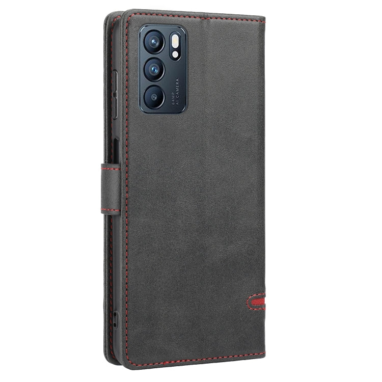 For OPPO Reno6 5G Classic Wallet Flip Leather Phone Case